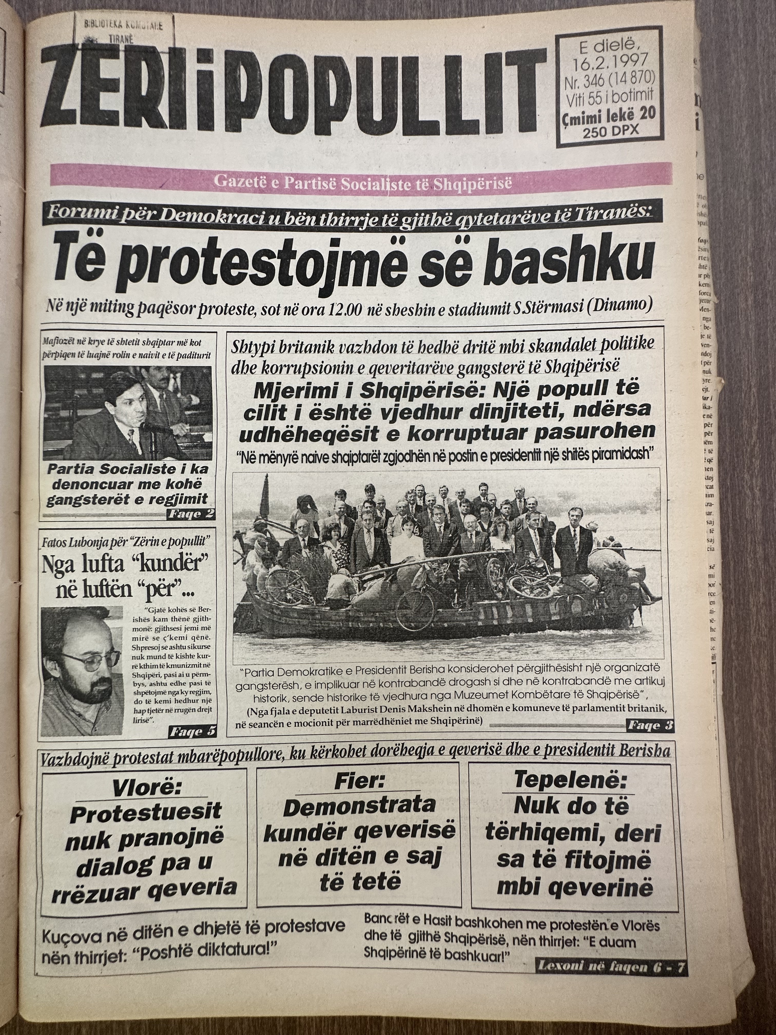 Zëri i Popullit 2001-03-04